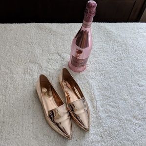 Nine West Abay Smoking Flat Loafer Size 7